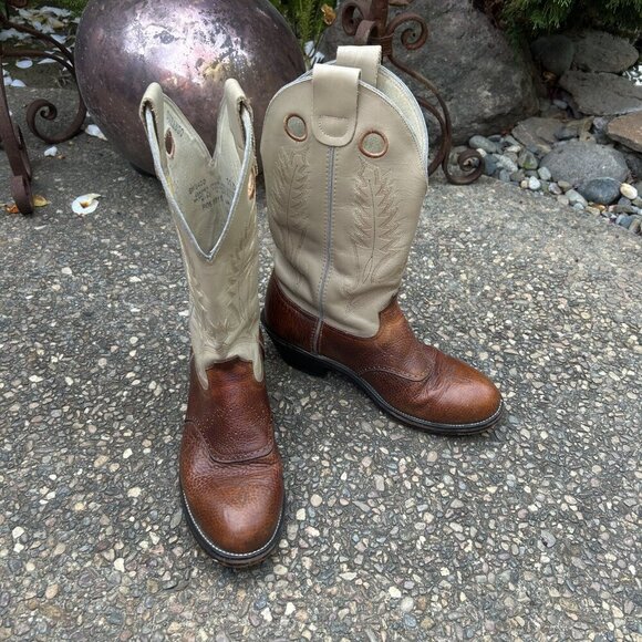 Durango Men's Pull On Roper Round Toe Cowboy Boots SW6402 Size 11D - Picture 4 of 12